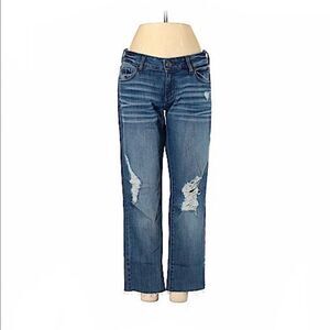 DL1961 Boyfriend Distressed Jeans 26 Straight Leg